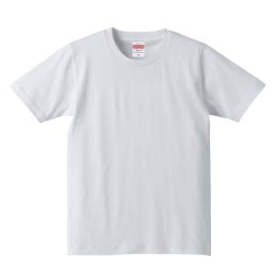 5．0オンス レギュラーフィット Tシャツ（ホワイト）